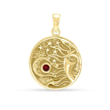 Sun Moon Stars Pendant GTP3146 - Jewelry